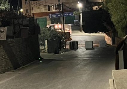 الاحتلال يغلق مدخل خربة الدير في بيت لحم
