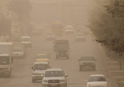 موجة غبار اليوم وانخفاض ملموس نهاية الأسبوع