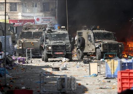 إصابة 7 مواطنين برصاص الاحتلال خلال اقتحام مخيم بلاطة