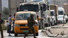 قوات الاحتلال تشدد إجراءاتها العسكرية في محيط نابلس