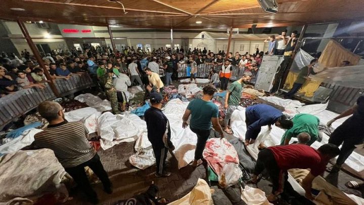 جريمة حرب.. حماس تدين العدوان الإسرائيلي على مستشفى المعمداني