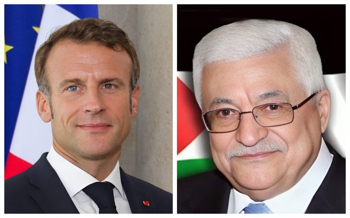 اتصال هاتفي بين الرئيس الفلسطيني ونظيره الفرنسي لبحث آخر المستجدات الفلسطينية