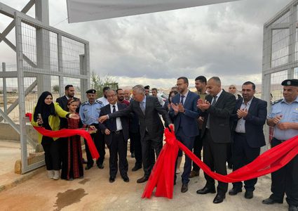 افتتاح محطة المياه العادمة في اريحا