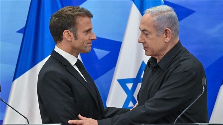نتنياهو: الرئيس الفرنسي يرتكب "خطأً جسيماً" بترويجه لفكرة دولة فلسطينية