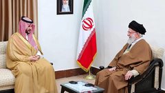 للمرة الثانية .. وزير الدفاع السعوديّ يلتقي خامنئي وبزكشيان في طهران