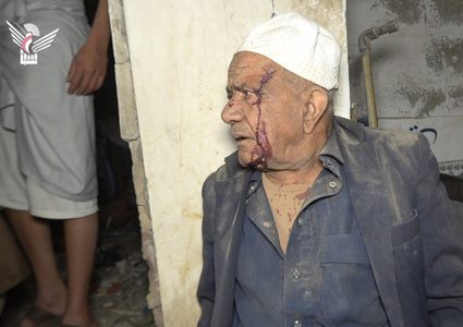 شهداء وإصابات في قصف أمريكي وحشي استهدف سوق فروة الشعبي بالعاصمة اليمنية صنعاء واليمينون يصرحون : "دماؤنا وأموالنا فداء لأهل غزة ".