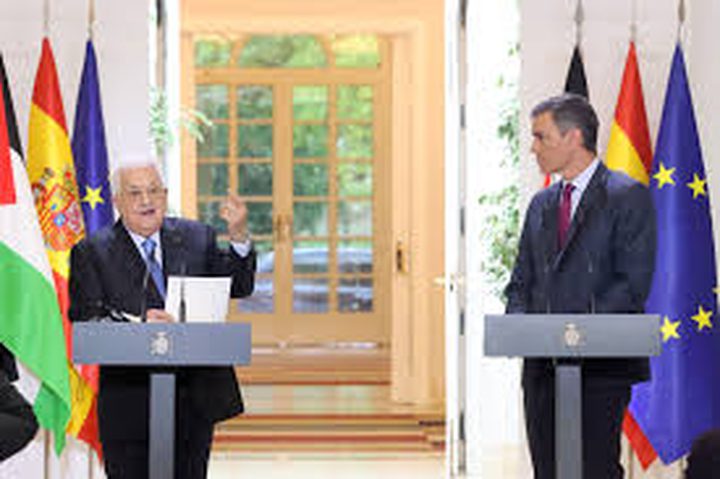 إسبانيا تؤكد التزامها بالقضية الفلسطينية وبالسلام في الشرق الأوسط