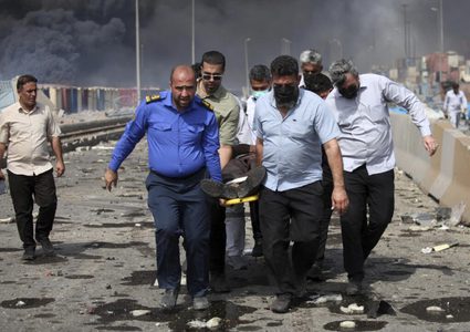 ارتفاع حصيلة انفجار الميناء في إيران إلى 18 قتيلا و800 جريح