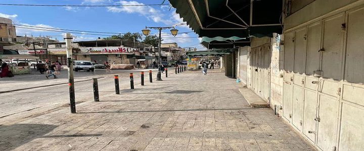 إضراب تجاري شامل في طولكرم احتجاجاً على الوضع الاقتصادي وحصار الاحتلال للمدينة