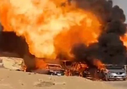 3 قتلى و13 مصاباً في انفجار بخط غاز رئيسي غرب القاهرة