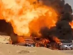 3 قتلى و13 مصاباً في انفجار بخط غاز رئيسي غرب القاهرة