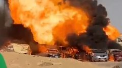 3 قتلى و13 مصاباً في انفجار بخط غاز رئيسي غرب القاهرة