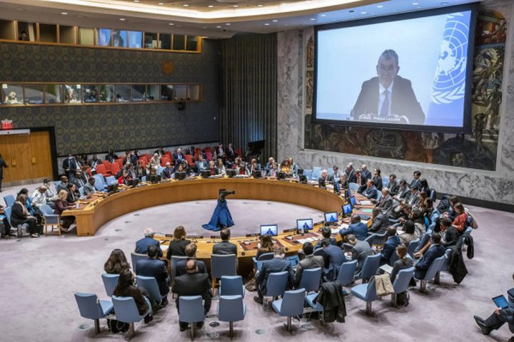 مجلس الأمن يعقد اجتماعا بشأن القضية الفلسطينية