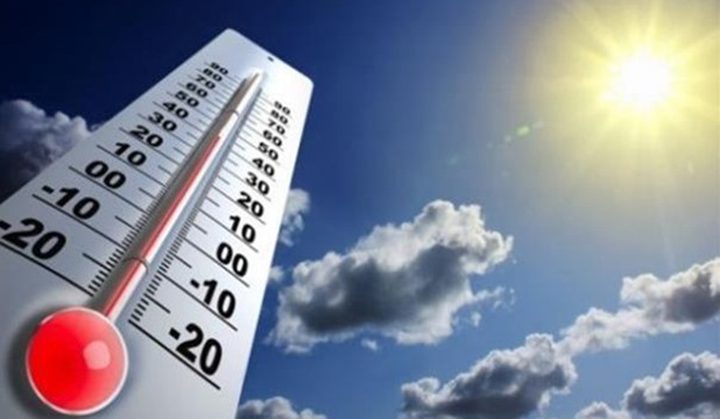 ارتفاع على درجات الحرارة اليوم وغدا