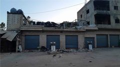 ٥ اصابات في استهداف محطة وقود جنوب لبنان