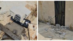 مستوطنون يخربون غرفة زراعية في بلدة قراوة بني حسان