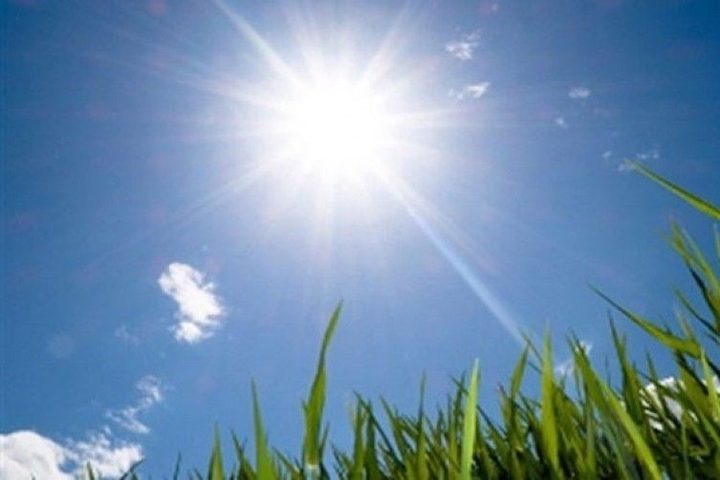 حالة الطقس: اجواء حارة نسبيا ومغبرة