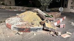 الاحتلال يقتحم البيرة ويهدم النصب التذكاري للشهيدين عوض الله