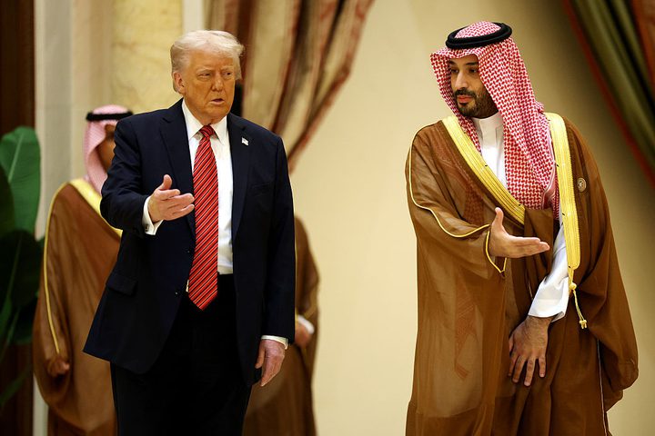ترامب وبن سلمان: سنعمل ما في وسعنا لوضع حد للحرب في غزة