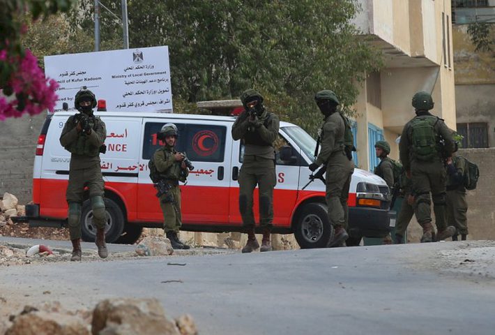 إصابة فتى برصاص الاحتلال في عبوين شمال رام الله
