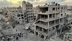 العراق يقترح إنشاء صندوق عربي لإعادة إعمار غزة ولبنان