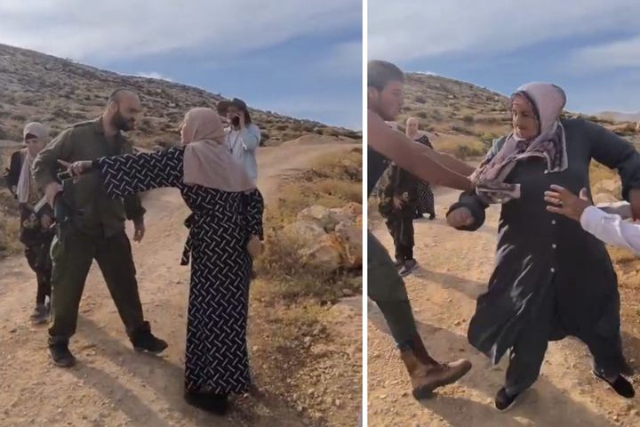 إصابة شاب بالرصاص واعتقال مواطنة إثر هجوم للمستوطنين على المغير