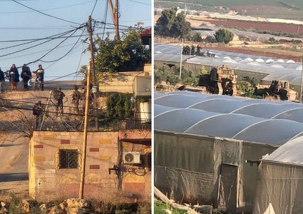 الاحتلال يشرع بهدم المنزل الذي استشهد فيه أربعة شبان في طمون