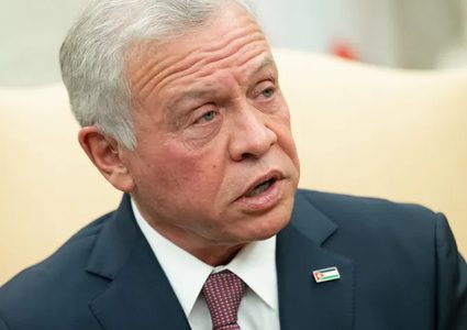 العاهل الاردني يجدد الدعوة بضرورة وقف إطلاق النار في غزة