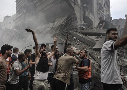 9 شهداء ومصابون بقصف الاحتلال مدينة غزة وجباليا