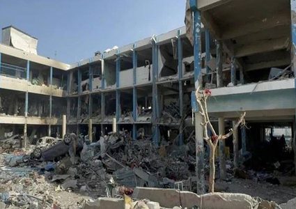 5 شهداء أغلبهم أطفال بقصف الاحتلال مدرسة تؤوي نازحين غرب النصيرات