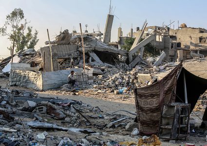 ٩ شهداء في خيمة تؤوي نازحين في غزة