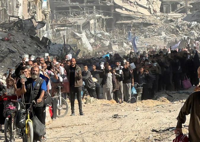 المنظمات الأهلية: تهجير الاحتلال لأهالي غزة جريمة إبادة وتطهير عرقي