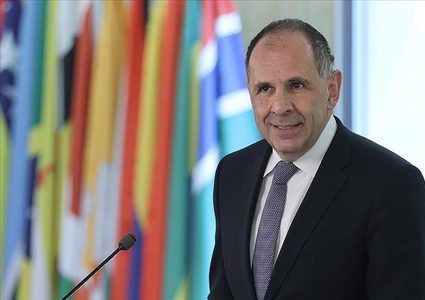 وزير الخارجية اليوناني: الأزمة الإنسانية في قطاع غزة وصلت مستويات مدمرة