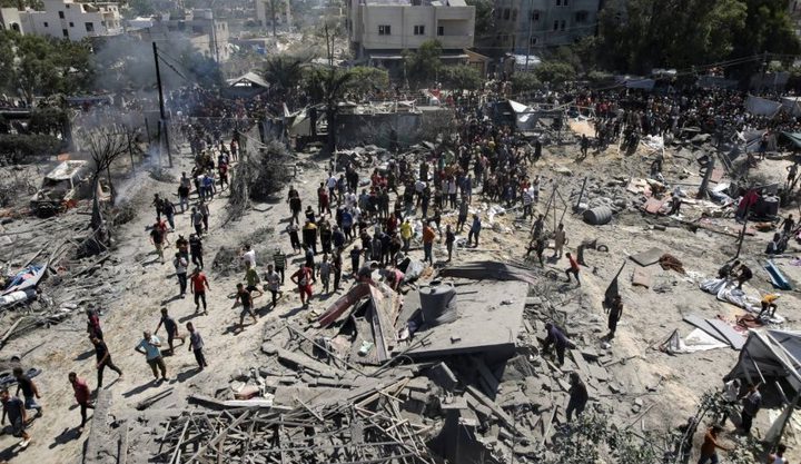 11 شهيدا بينهم أطفال ونساء في مجزرة يرتكبها الاحتلال بحق عائلة في عبسان الجديدة