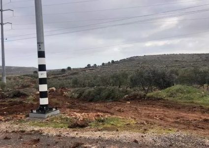 شق طريق استعمارية شمال شرق رام الله