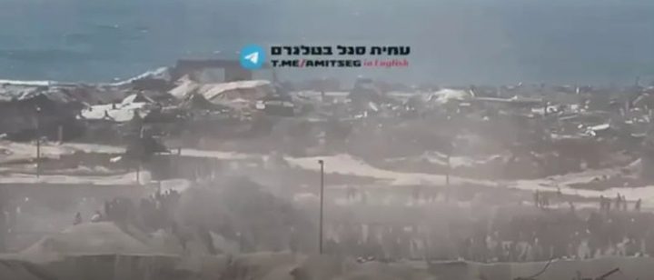 جيش الاحتلال يزعم: لم نطلق النار من الجو على مركز توزيع المساعدات في غزة