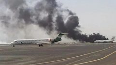 عدوان "إسرائيلي" على مطار صنعاء الدولي