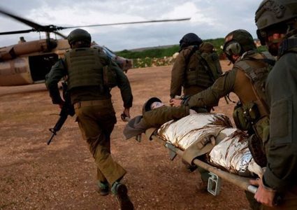 إصابة ضابط احتياط في جيش الاحتلال بجروح خطيرة بنيران قناصة شمال غزة