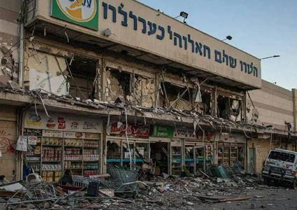 إعلام العبري ينشر للمرة الأولى بعض الأماكن التي تضررت من ضربات صواريخ حزب الله شمال فلسطين المحتلة.