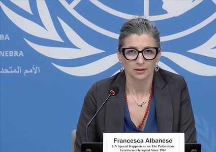 ألبانيز: إسرائيل تتظاهر بالترويج للحلول الإنسانية لمواصلة سيطرتها على غزة