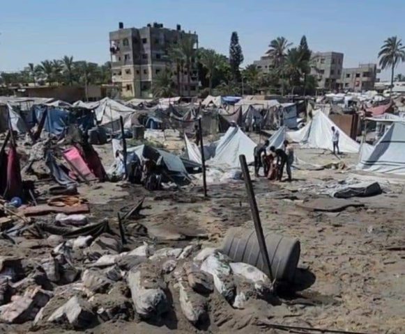 4 شهداء بينهم طفلة وعشرات الإصابات جراء قصف الاحتلال مواصي خان يونس