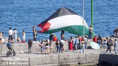 بمشاركة نشطاء أجانب...

سفينة "مادلين" تنطلق من ميناء سان جيوفاني في جزيرة صقلية الإيطالية نحو غزة، في محاولة رمزية لكسر الحصار المفروض على القطاع.