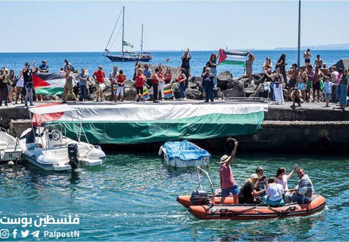 بمشاركة نشطاء أجانب...
سفينة "مادلين" تنطلق من ميناء سان جيوفاني في جزيرة صقلية الإيطالية نحو غزة، في محاولة رمزية لكسر الحصار المفروض على القطاع.