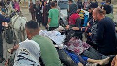 37 شهيدا و136 إصابة خلال يوم في قطاع غزة