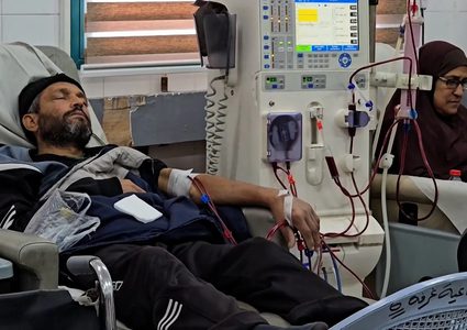 مصادر طبية: 41% من مرضى الفشل الكلوي في قطاع غزة توفوا بسبب الحرب