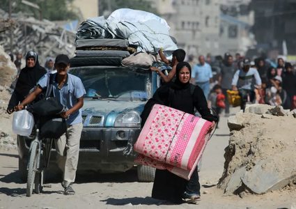 الاحتلال يصدر اوامر اخلاء جديذة في خانيونس