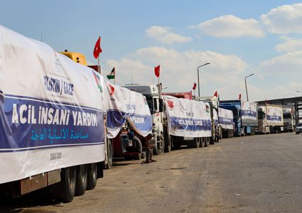 صندوق الإغاثة الأمريكي يعلن افتتاح نقطة توزيع شمال غزة