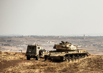 سقوط قذيفتين في جنوب الجولان المحتل من سوريا