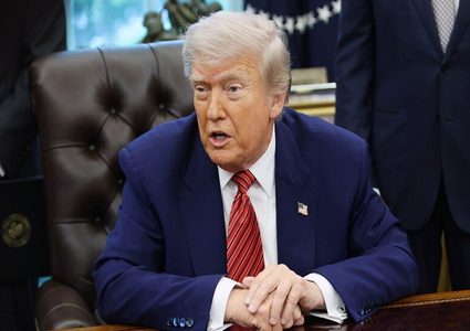 ترامب: أوكرانيا أعطت بوتين ذريعة لقصفها ولن نسمح لإيران بتخصيب اليورانيوم