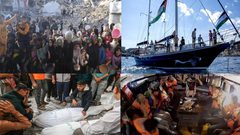 نتنياهو يراكم جرائم الحرب.. قرصنة بحرية ومجازر يومية في غزة